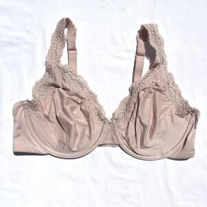 Wacoal Softly Style Underwire T Shirt Bra 38D Beige 855301